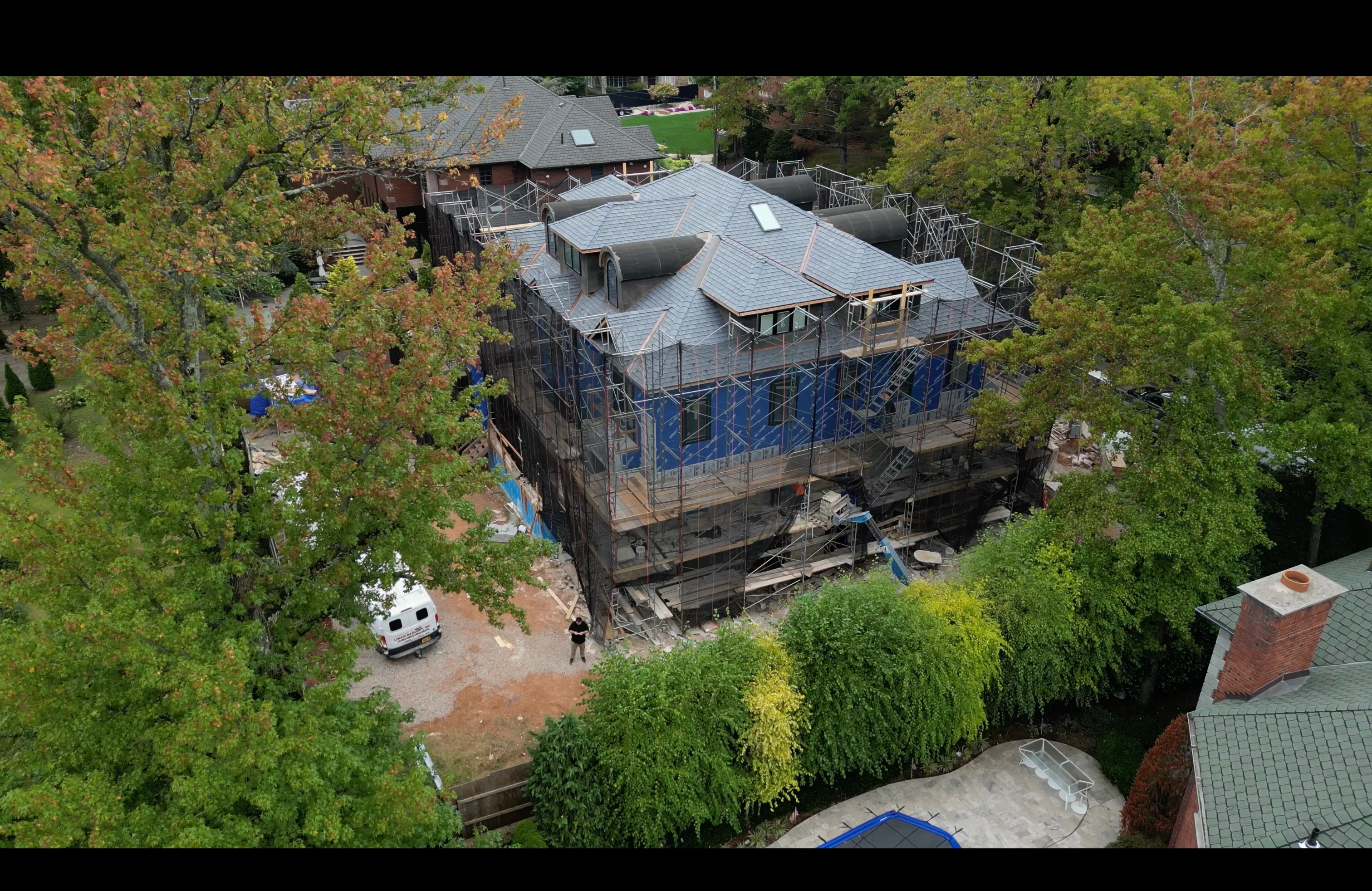 Lift Roofing flagship 10,000+ sq ft slate and copper roof installation in Staten Island, NY